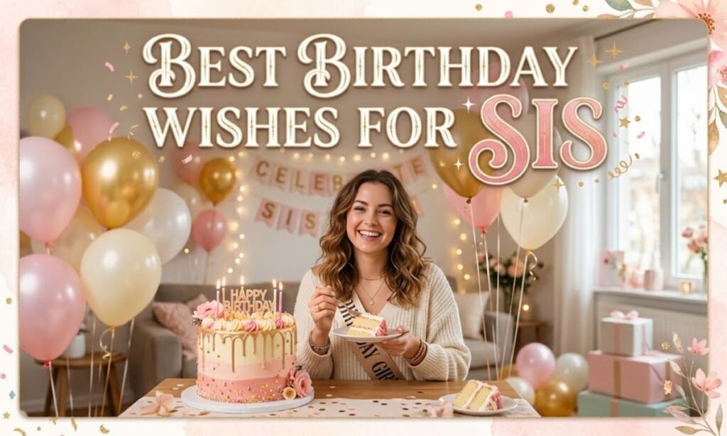 Best Birthday Wishes for Sister