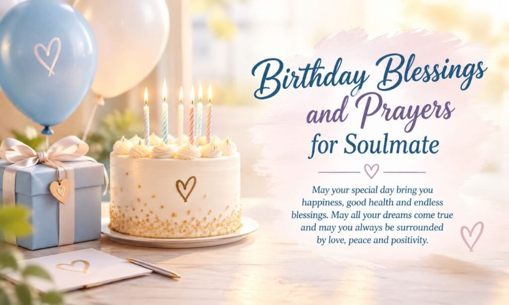 Birthday Blessings and Prayers for Soulmate