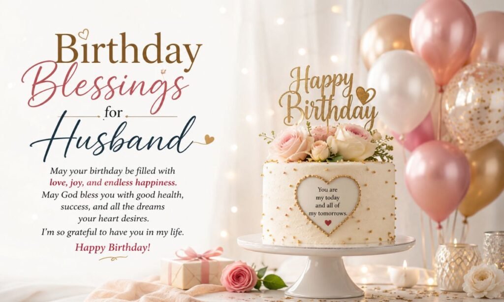 Birthday Blessings for Husband