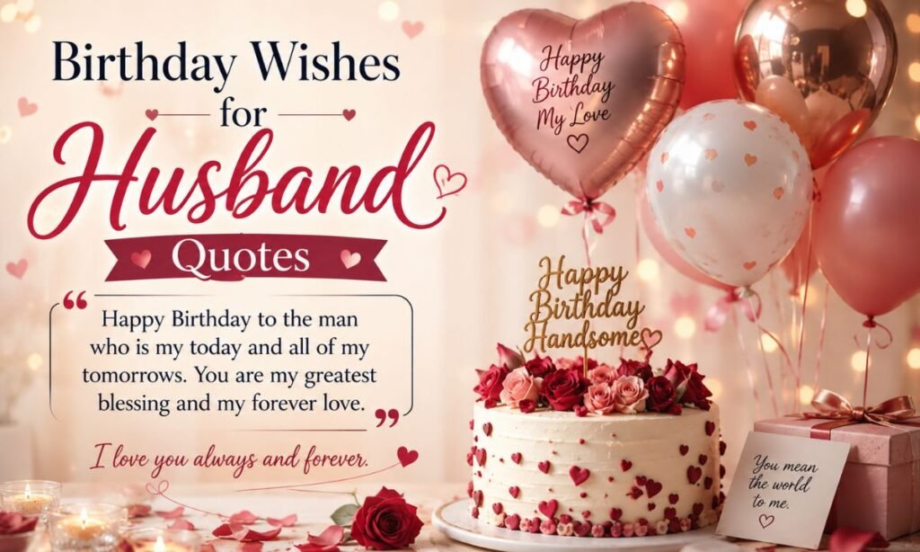 Birthday Wishes for Husband Quotes