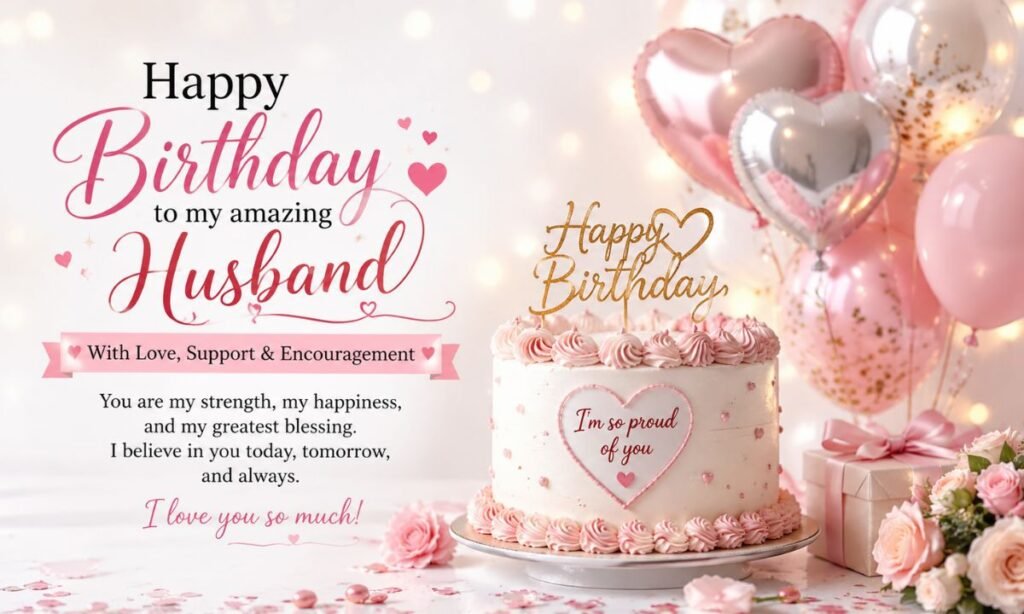 Birthday Wishes for Husband with Love