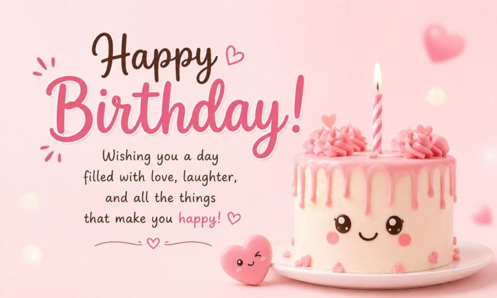 Cute Birthday Wishes That Feel Sweet and Warm
