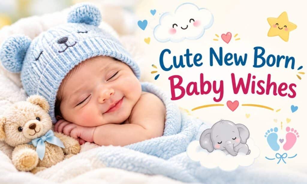 Cute New Born Baby Wishes