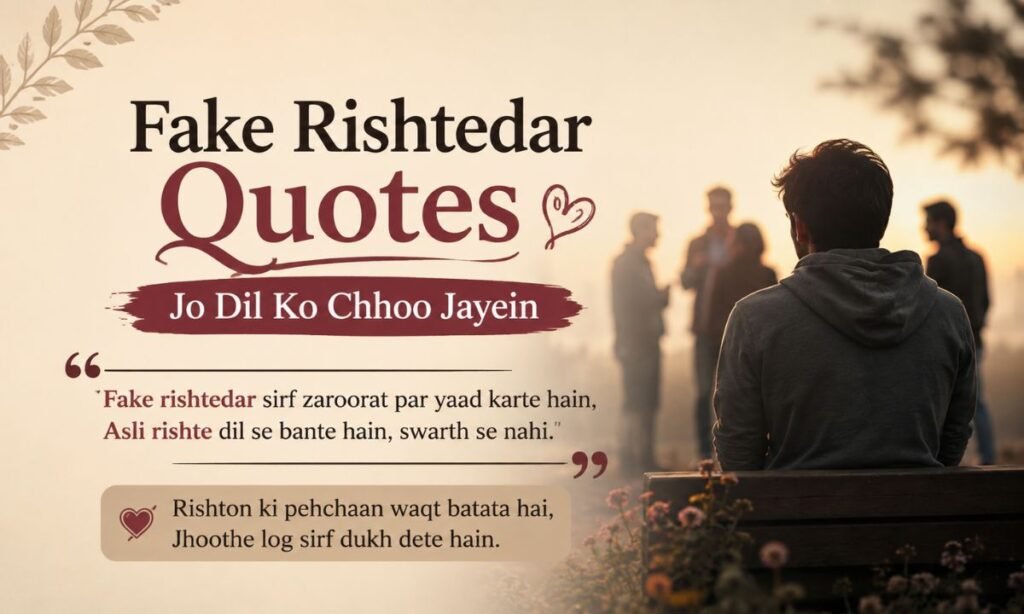 Fake Rishtedar Quotes