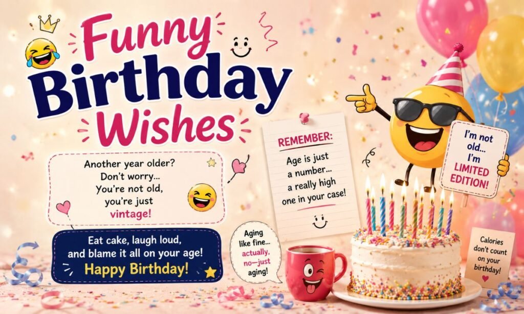 Funny Birthday wishes