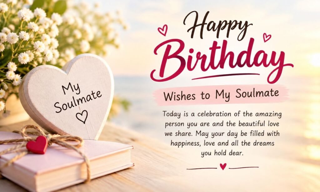 Happy Birthday Wishes to My Soulmate