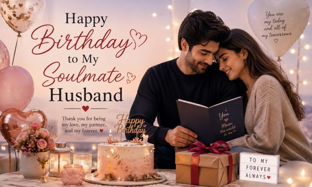 Happy Birthday to My Soulmate Husband