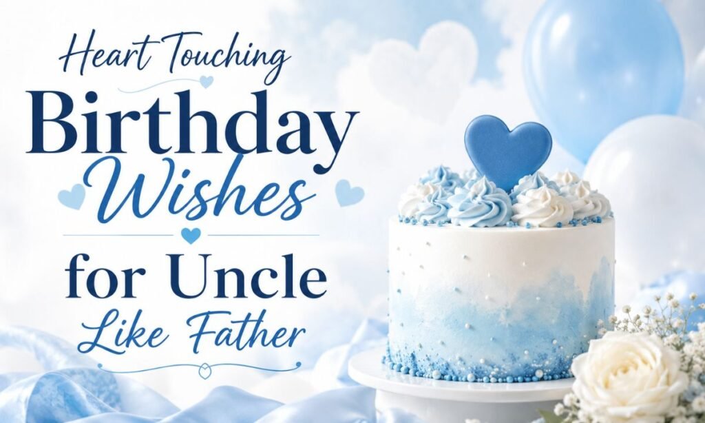 Heart Touching Birthday Wishes for Uncle Like Father
