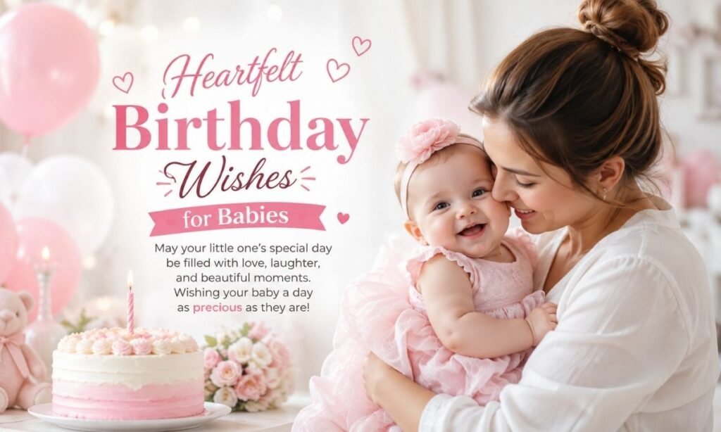 Heartfelt Birthday Wishes for Babies