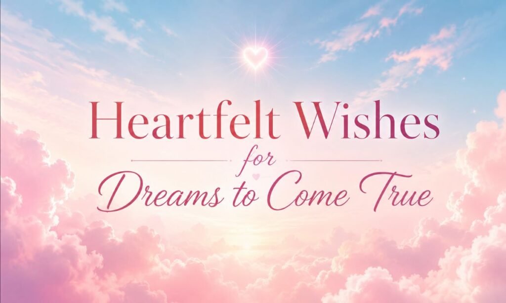Heartfelt Wishes for Dreams to Come True