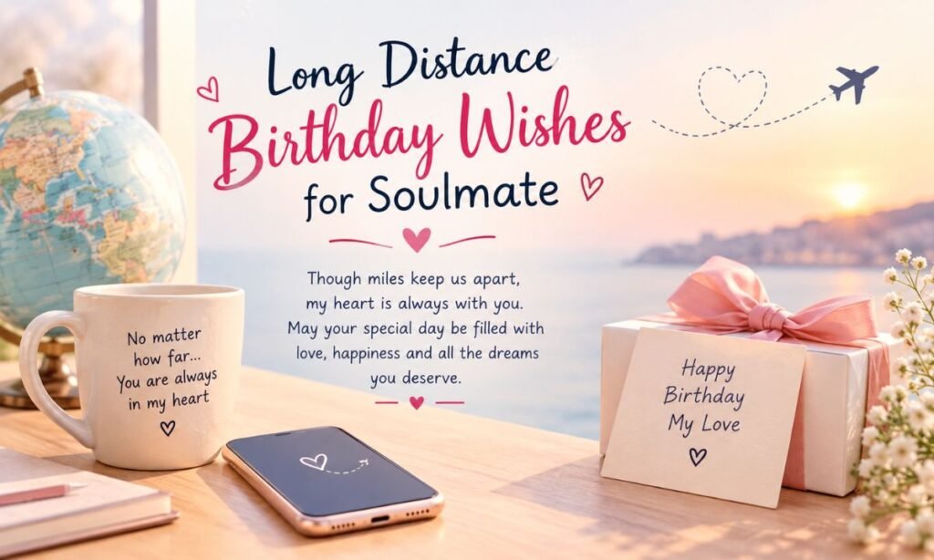 Long Distance Birthday Wishes for Soulmate