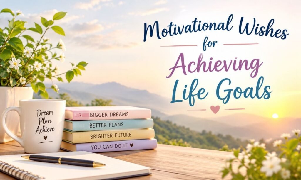 Motivational Wishes for Achieving Life Goals