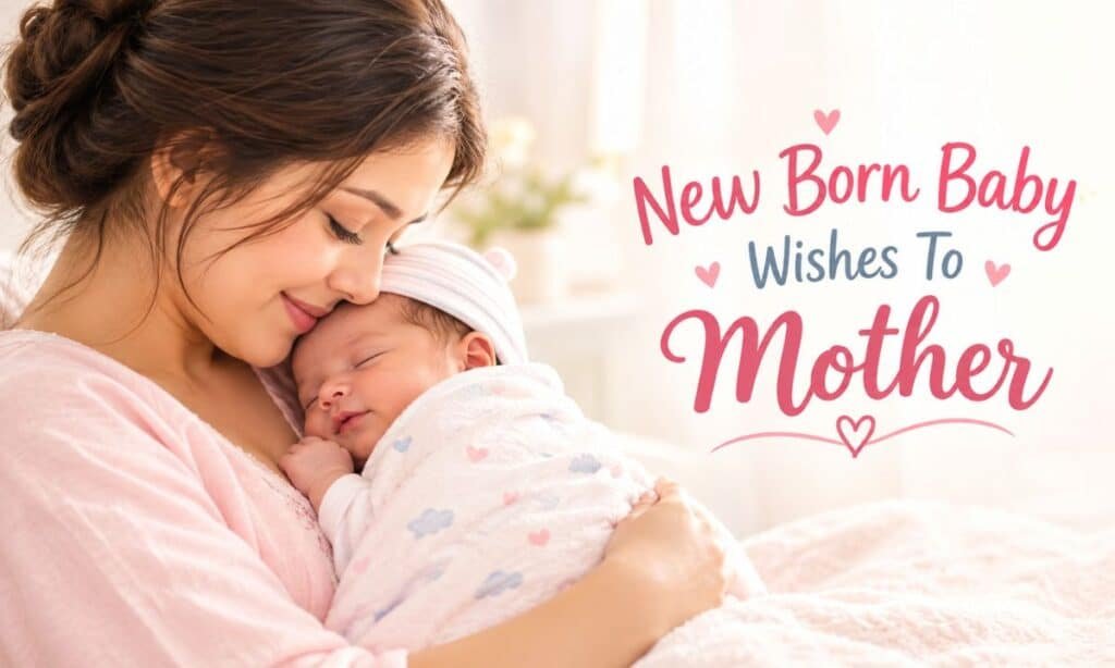New Born Baby Wishes To Mother