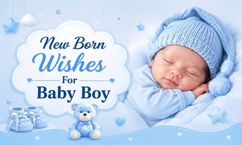 New Born Wishes For Baby Boy