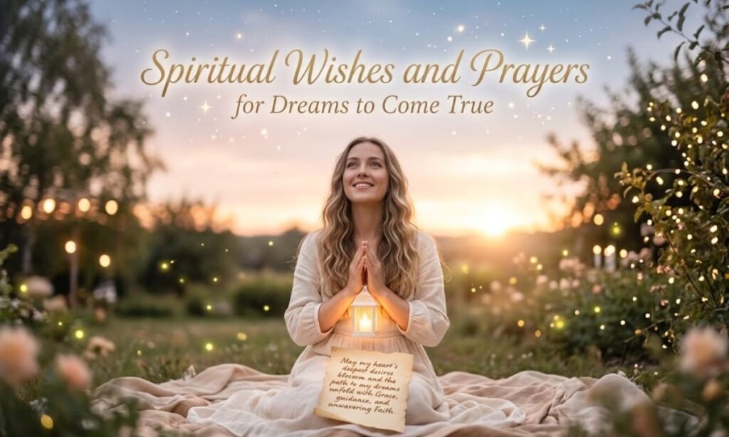 Spiritual Wishes and Prayers for Dreams to Come True