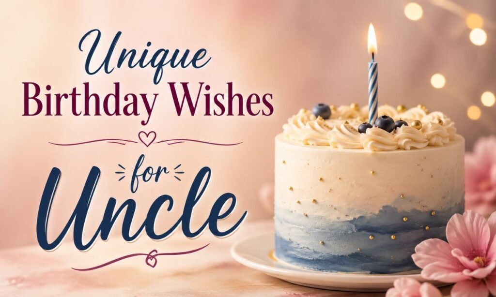 Unique Birthday Wishes for Uncle