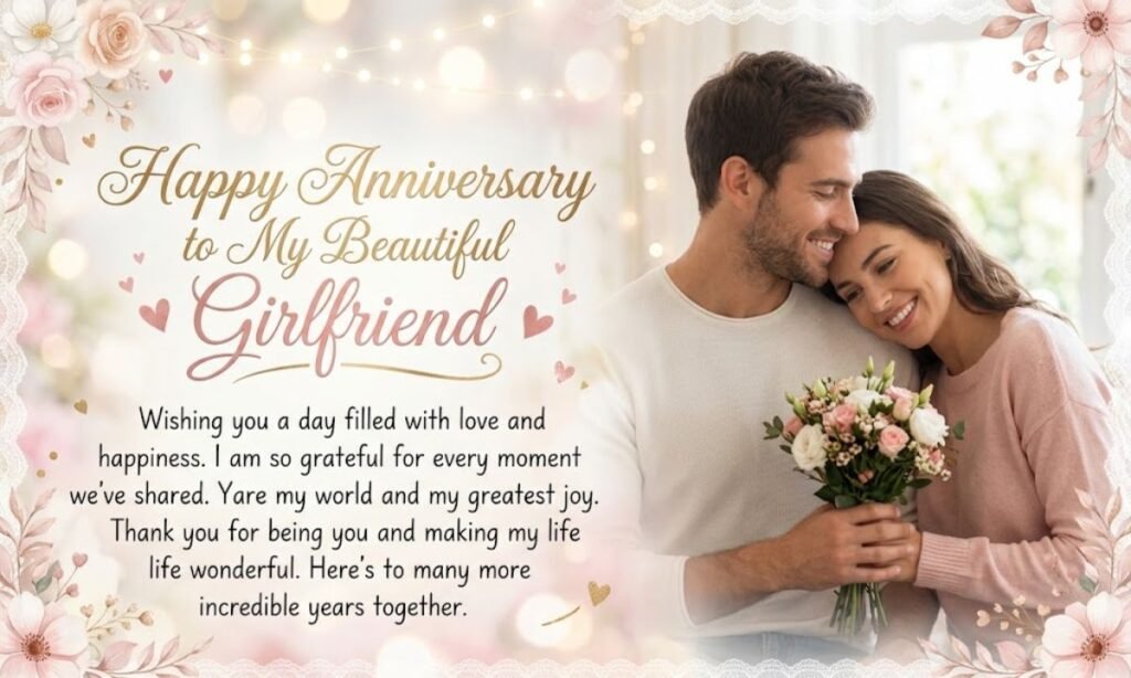 Best Anniversary Wishes for Girlfriend