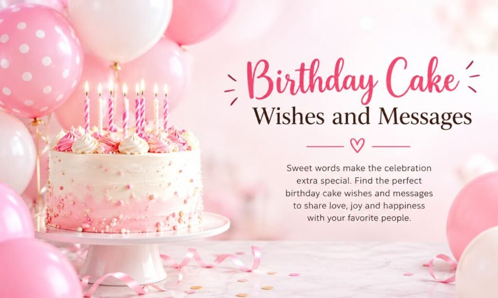 Birthday Cake Wishes and Messages