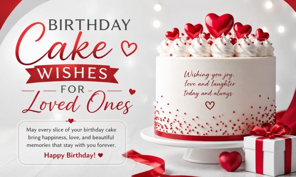 Birthday Cake Wishes for Loved Ones