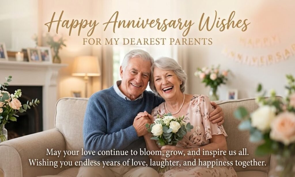 Happy Anniversary Wishes for Parents