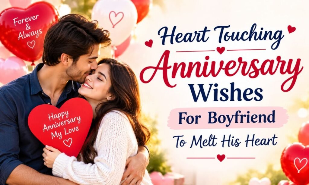 Heart Touching Anniversary Wishes For Boyfriend To Melt His Heart