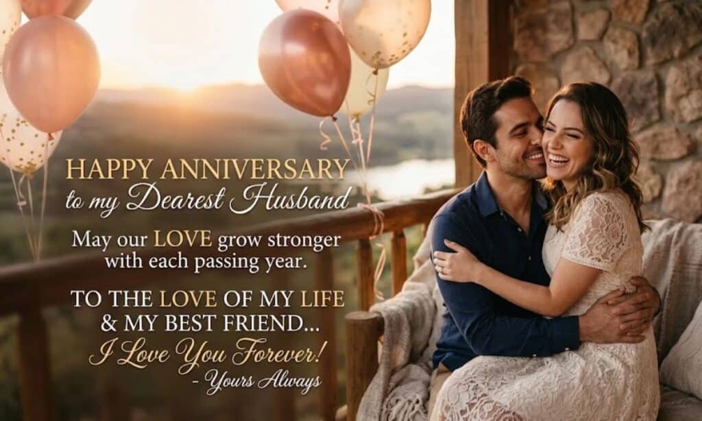 Romantic Anniversary Wishes For Husband