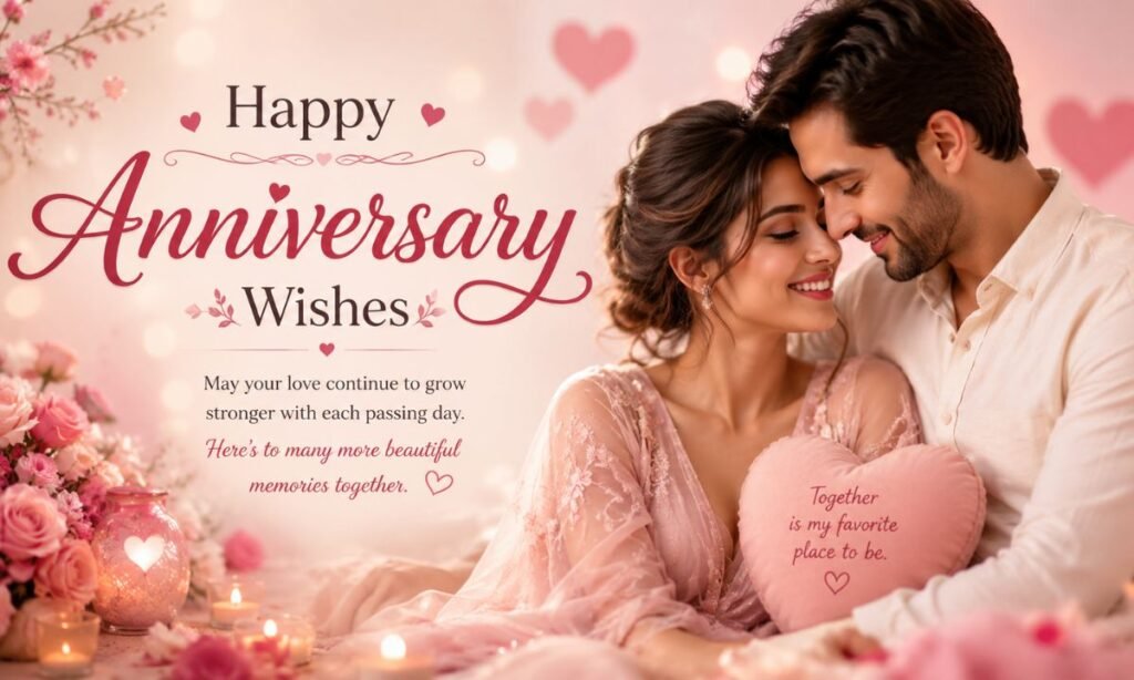 Romantic Happy Anniversary Wishes