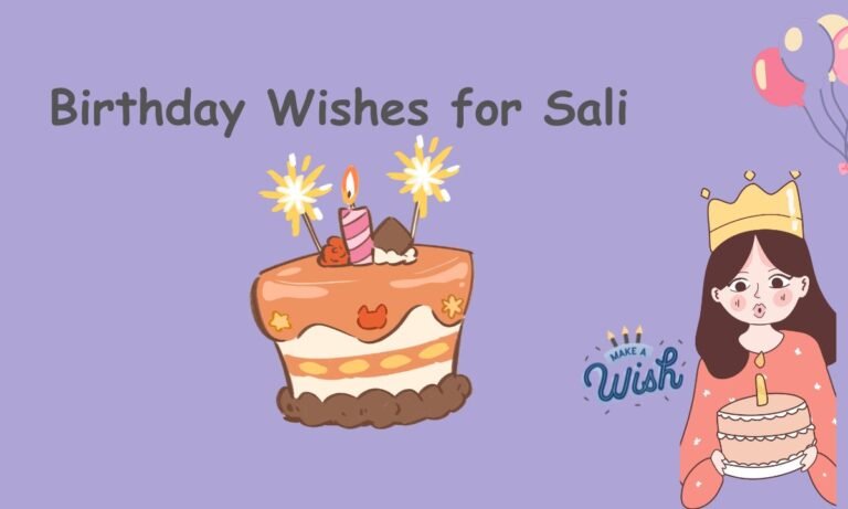 Birthday Wishes for Sali