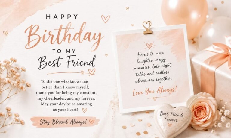 Birthday wishes for best friend
