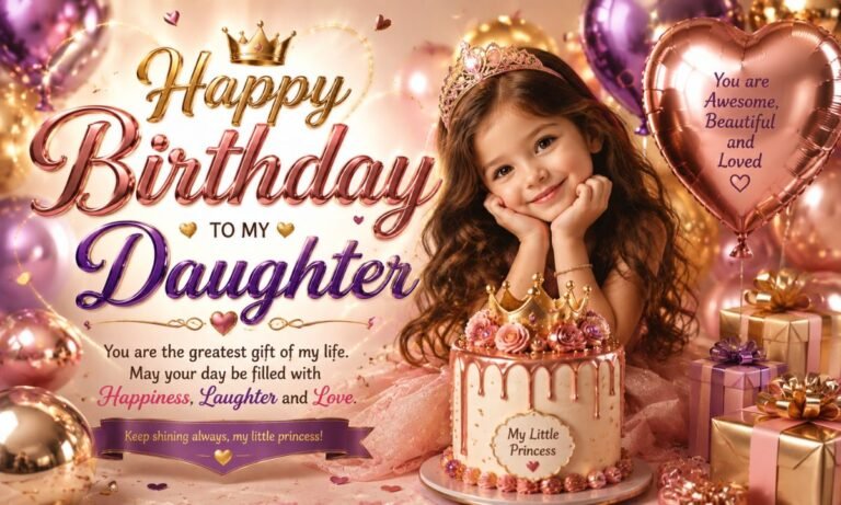 Birthday wishes for daughter