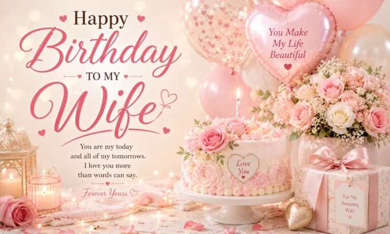Birthday wishes for wife