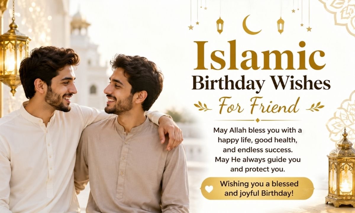 Islamic birthday wishes for friend