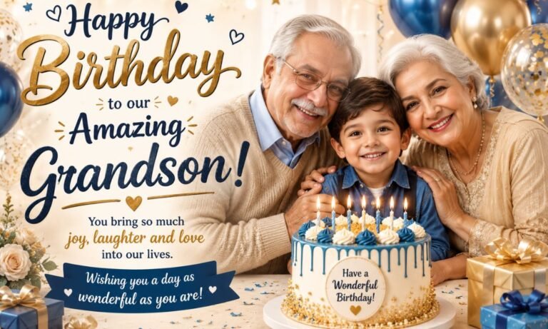 birthday wishes for grandson