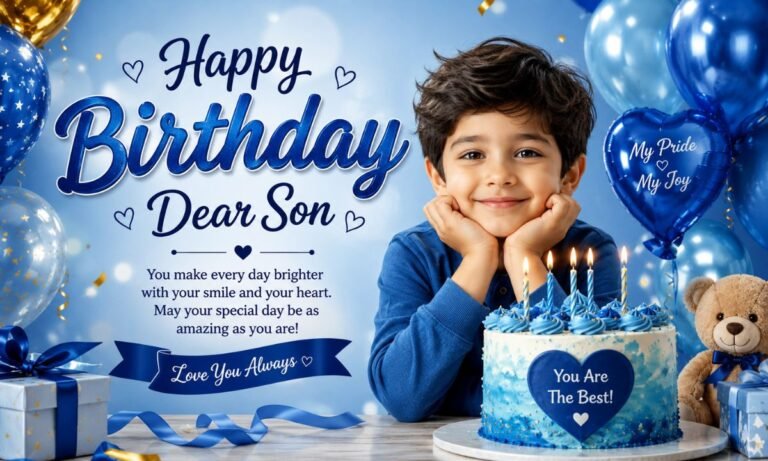 Birthday wishes for son