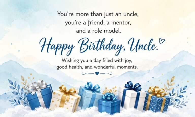 birthday wishes for uncle