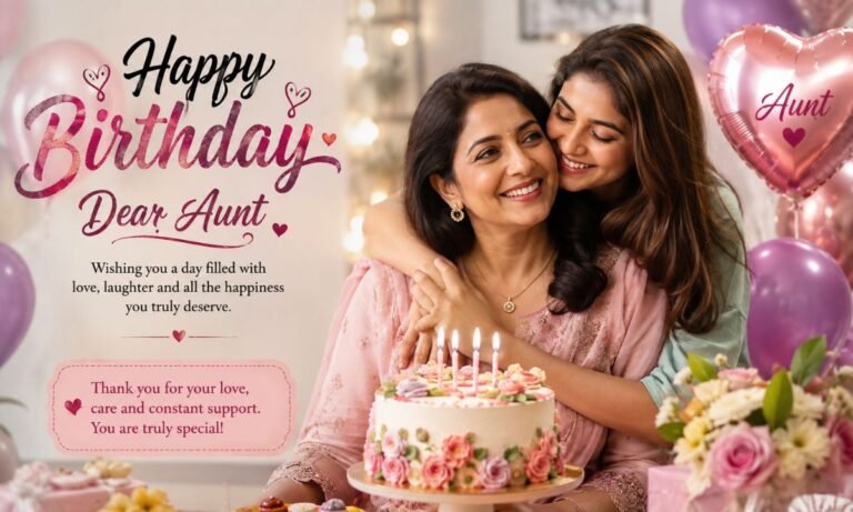 happy birthday wishes for aunty