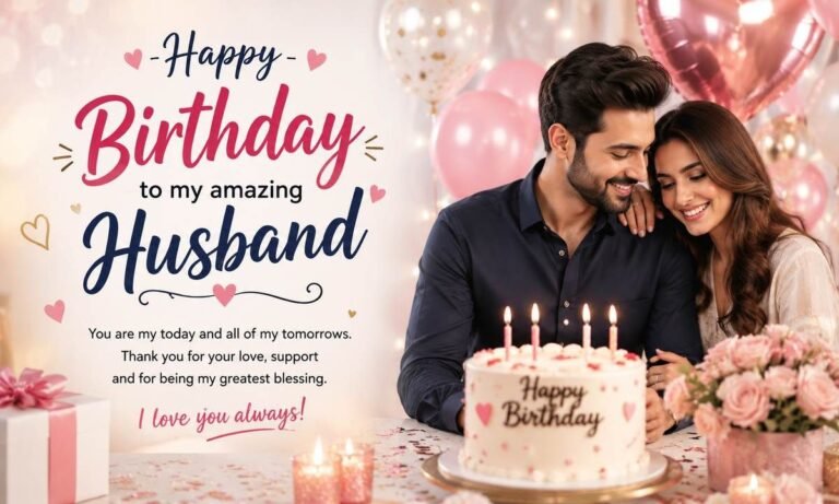 Birthday wishes for husband